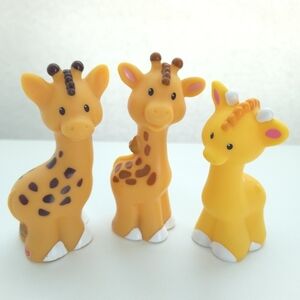 Fisher Price Little People Giraffe Animal Figures